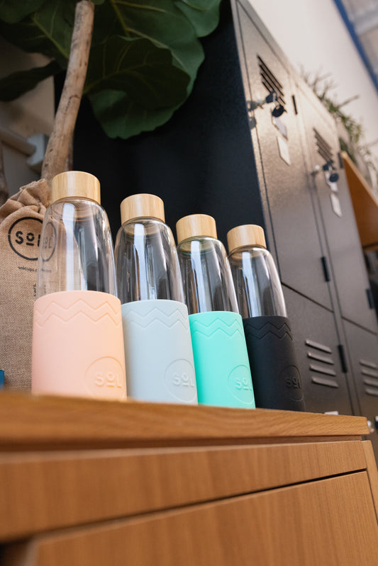 Collectable - Sol Glass Water Bottle 850ml