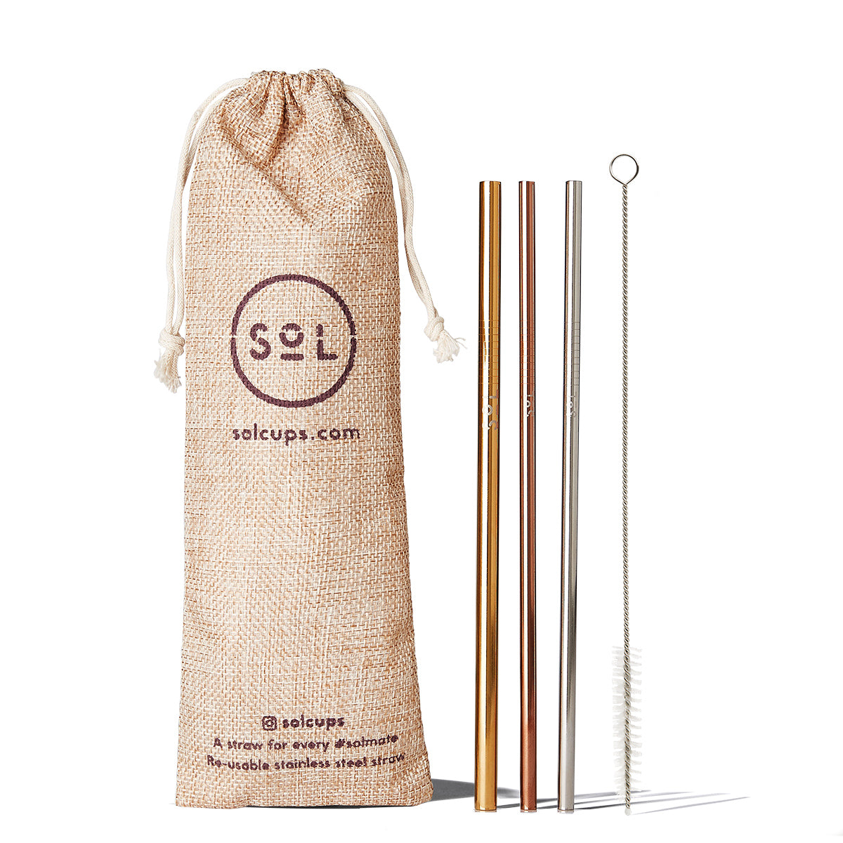 Collectable - Sol Cup Stainless Steel Straw kit